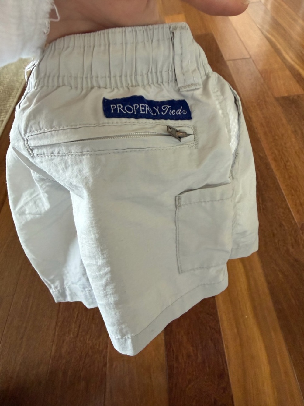 Properly Tied Mallard Shorts Navy & Gray Shorts (Pair) - Picture 7 of 10